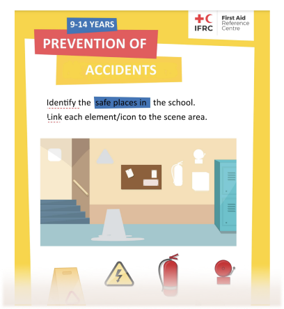 First Aid Activity Sheets - Ages 9-14 years
