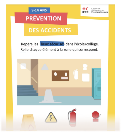 First Aid Activity Sheets - Ages 9-14 years